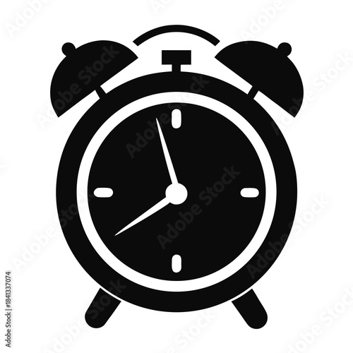 black alarm clock