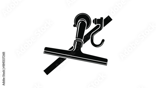 Pipe wrench and T wrench tools for DIY projects and repairs on workbench in garage or workshop setting with industrial style