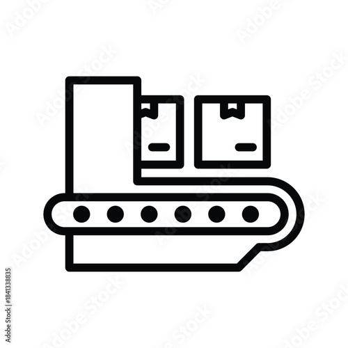 Conveyor belt icon