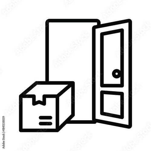 Door delivery icon