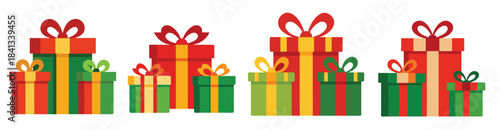 christmas gift box illustration