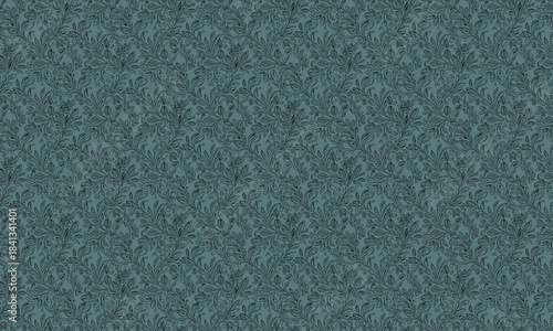 Teal Rough Stone Texture Background with Subtle Grain.