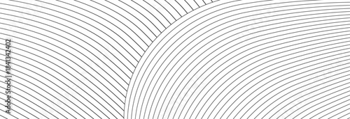 curved line strip topographical line