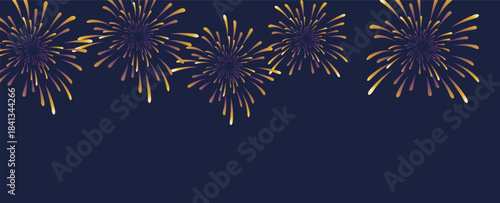 Fireworks background illustration