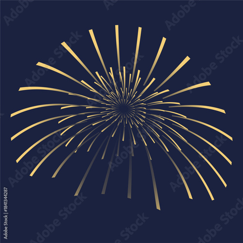 Fireworks background illustration