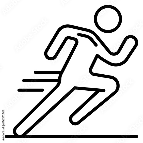 Sprinting icon