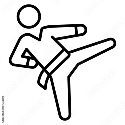 Taekwondo icon
