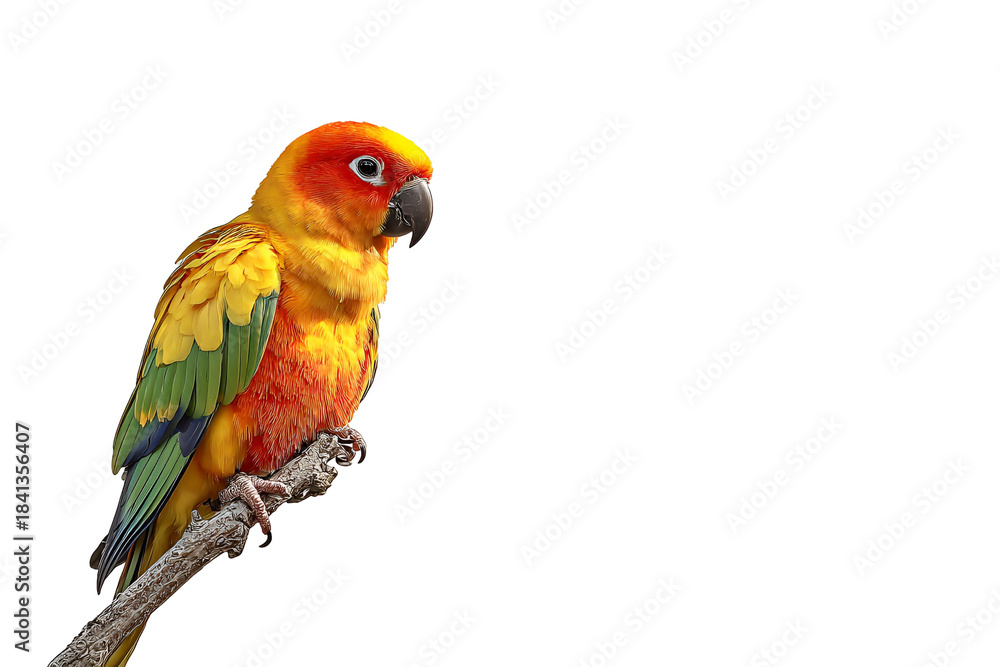 Obraz premium red and yellow macaw ara ararauna