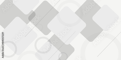 Abstract white background. Minimal geometric white light background abstract design. Suit for booklet, brochure, banner, poster, website, flyer, cover, corporate, backdrop. Vector illustration