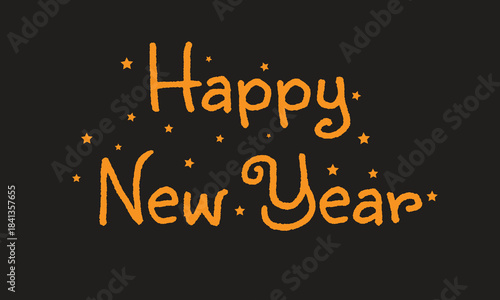 Happy New Year vector illustrtaion