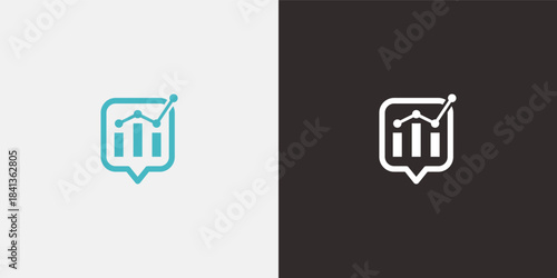 Datadriven speech bubble with graphical analysis