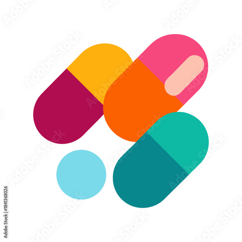 pill capsule illustration