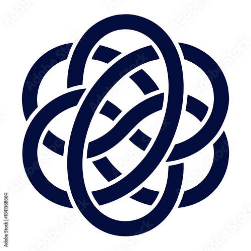 intricate nautical knots classic maritime style for sailing apparel and accessories.