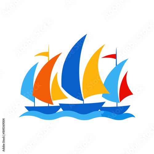 sailing boat on the sea