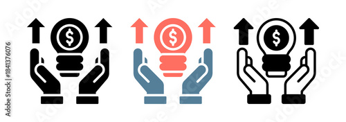 Opportunity Icon Collection Set  Glyph & Mixed Style  