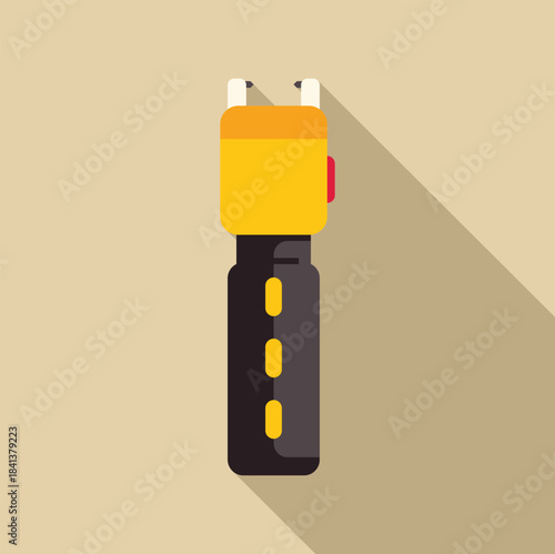 Stun gun offering personal protection and security with an electric shocker