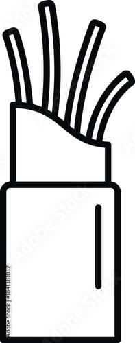 Electrical cable showing internal wires and fiber for telecommunication and energy