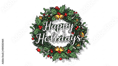 Clean, modern vector illustration of a kitchen whisk on a white backdrop