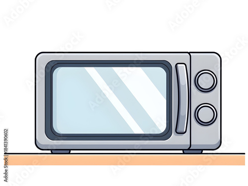 microwave oven vector drawing, kitchen microwave illustration vector, microwave oven flat icon design, microwave oven realistic appliance illustration, microwave oven minimal vector art, microwave ove