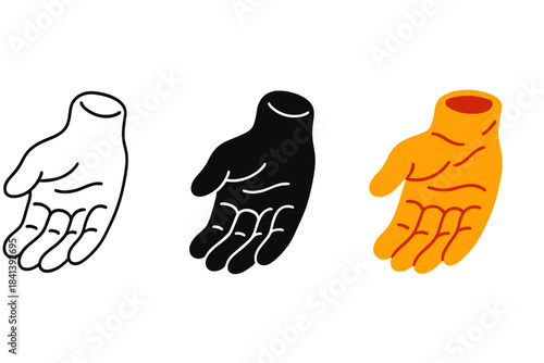 Artistic Ceramic Vessel Styles. Hand-shaped ceramic vessel with gentle deformations symbolizing process and touch, first in line