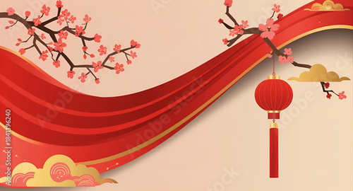chinese new year greeting card