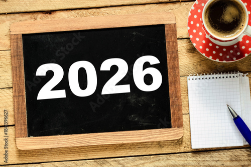 2026 plans with digital marketing concepts,business team and goals