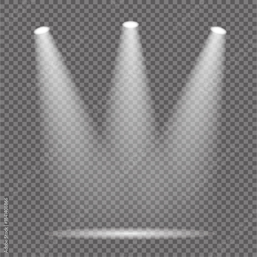 stage lights effect beam light spot light shining rays