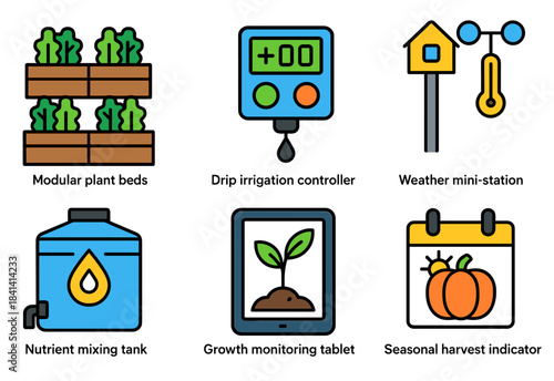 Advanced gardening tools for efficient plant care and monitoring