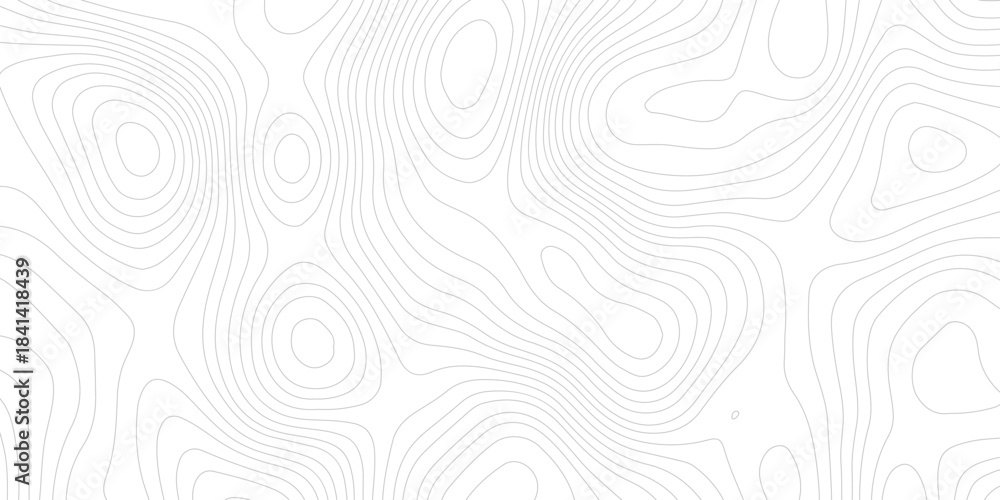 Fototapeta premium Topographic map and landscape terrain texture grid, Abstract minimal The patter discovery vector Background of the topographic map. Mountain trail terrain or path. Vector illustration.