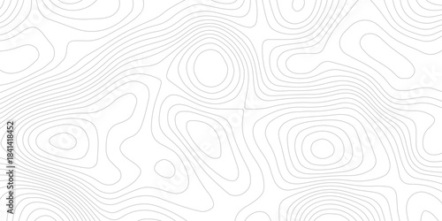 Topographic map and landscape terrain texture grid, Abstract minimal The patter discovery vector Background of the topographic map. Mountain trail terrain or path. Vector illustration.
