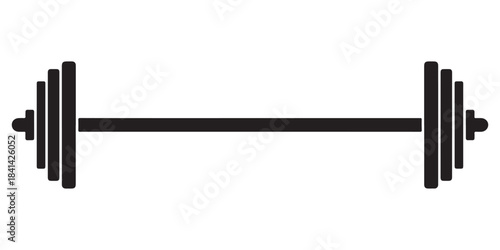 fitness equipment workout and exercise vector illustration