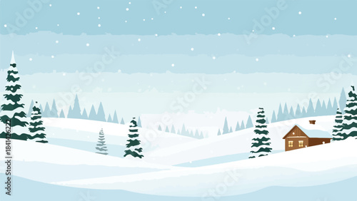 Festive Christmas Illustrations EPS – Flat Vector Holiday Designs for Winter, Santa, Gifts, Trees & Cozy Scenes