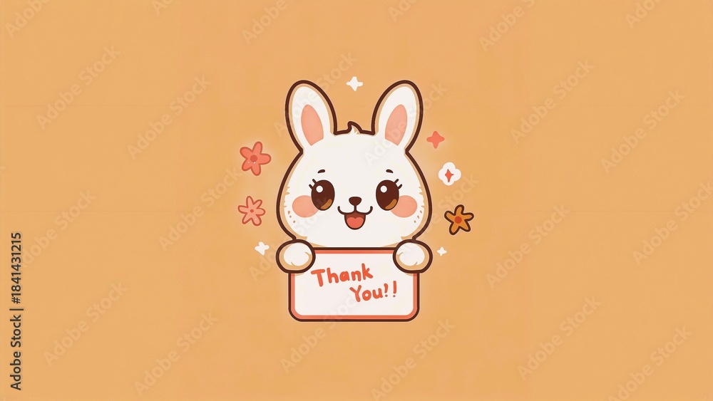 Obraz premium easter card with bunny