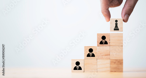 Photos Strategic planning for human resources concept