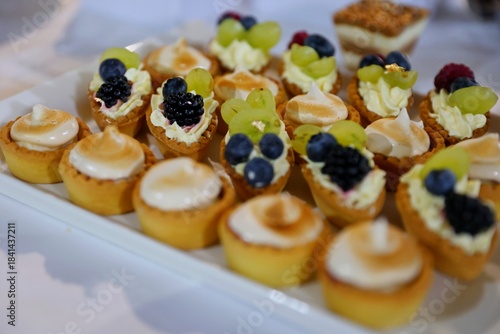 cakes with fruit