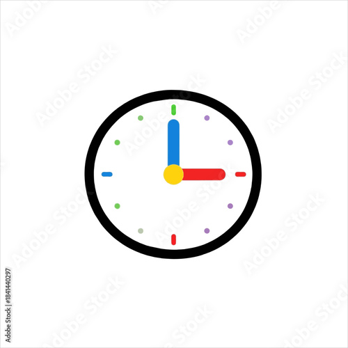 vector clock icon