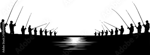 Mountain River Fishing Gathering”