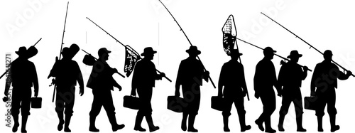 Mountain River Fishing Gathering”