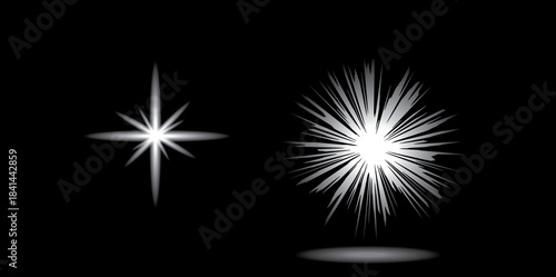 Lighting Effect Modern Template design for your business promotion