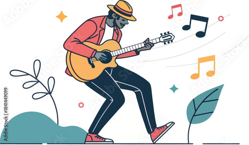 Content Creator Recording Vlog Icon