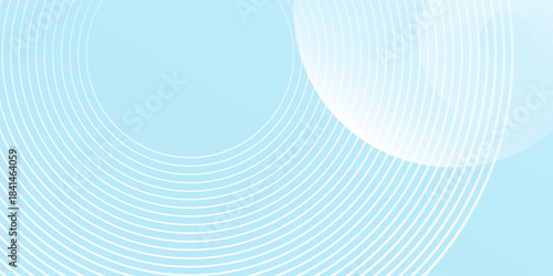 Simple abstract background blue white gradations circle effect shape creative good neutral simple