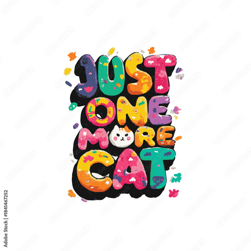 Fototapeta premium JUST ONE MORE CAT