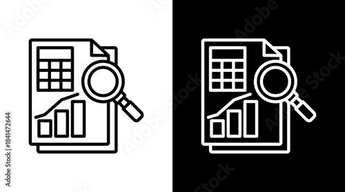 Regulatory Analysis Icon For Design Elements