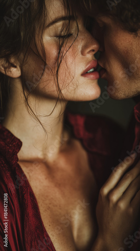 Close-up of a cappuccino, espresso with milk, layered coffee, rich coffee, invigorating black coffee, milk being poured into coffee, milk splashes on coffee, expressive milk pour.