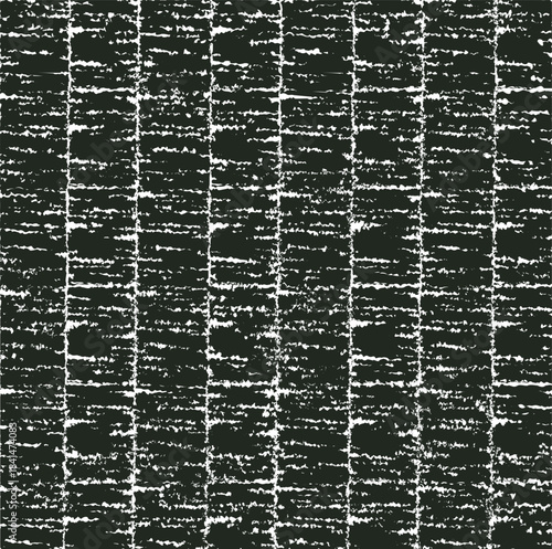 The noisy, dense texture consists of vertical columns.