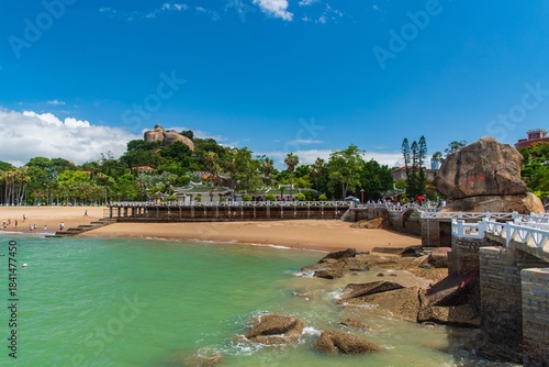 The scenery of Xiamen Gulangyu island