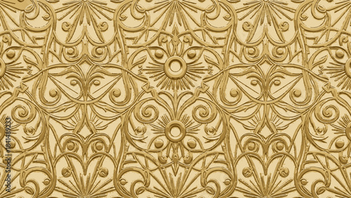 Elegant Carvings: An exquisite design, with intricate floral and scroll details. It creates a feeling of luxury and artistic craftsmanship.