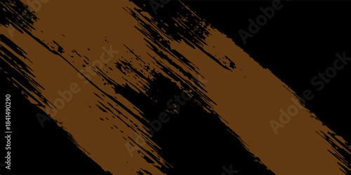 Grunge background with a dark brown background, featuring a textured, distressed pattern. The brown background adds a rustic feel. Minimal distressed grunge texture background vector