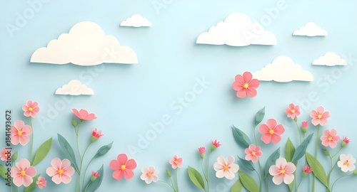 paperflower, papercloud, papercraft, paperdesign, craftart, handmadeart, cutpaper, layered, layers, texture, softtexture, fluffy, cottoncloud, bloom, blossom, floral, floralart, spring, springtime, na