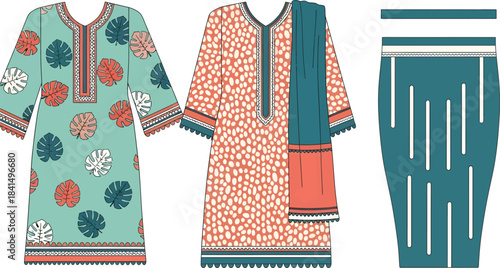 Vector file format illustration on a clean white background